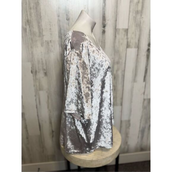 Koret velvet blouse size 2XL - Picture 3 of 5